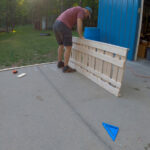 Chevy Astro Camper Van Build: Building A pull out slat bed