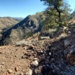 Santa Teresa Mountains AZ Mineral Colecting and Rockhoudning 174